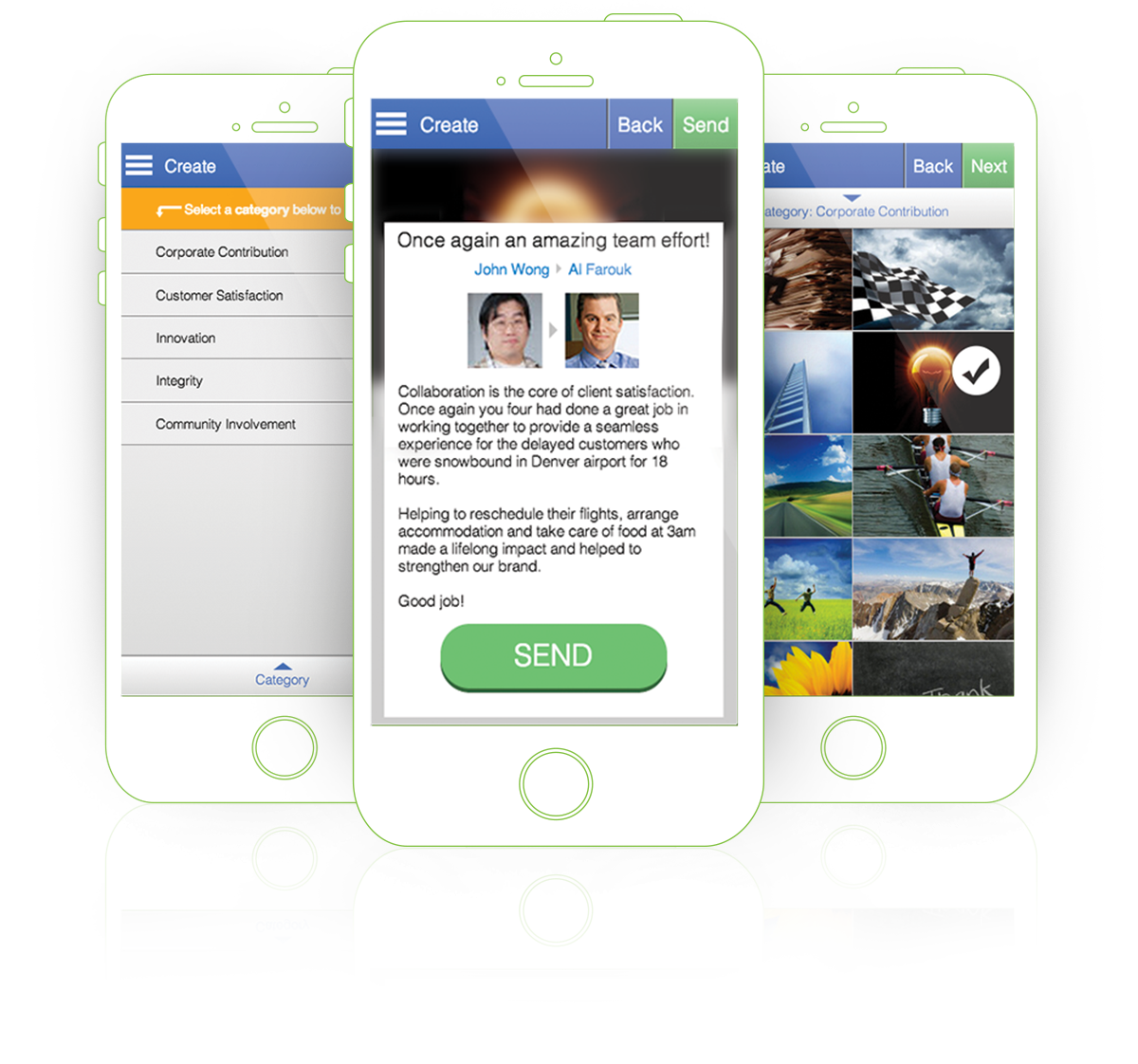 TemboSocial Recognition for Mobile