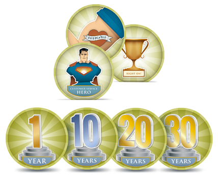 The social trophy case for employees | TemboSocial