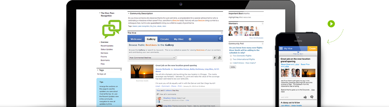 TemboSocial Recognition
