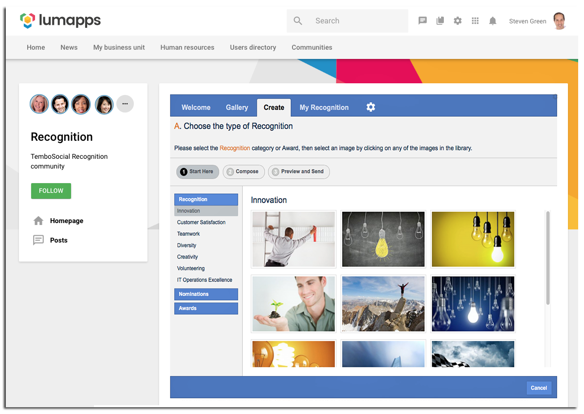 LumApps Main Page copy