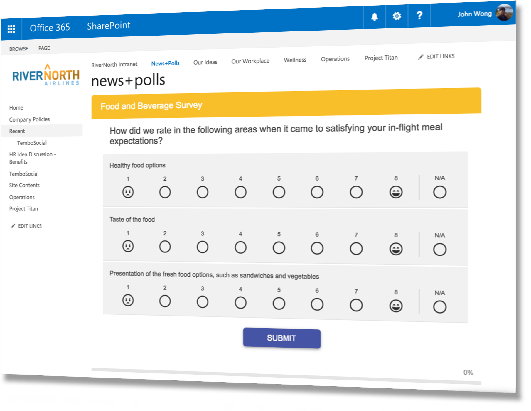 TemboSocial Surveys, Forms & Polls for SharePoint and Office 365