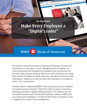 Case Study: BMO involved employees in their new digital strategy using TemboSocial Ideas