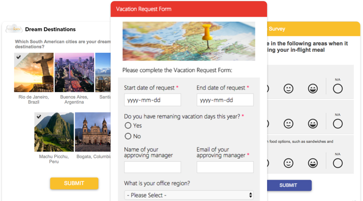 TemboSocial Surveys, Forms & Polls